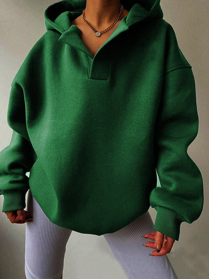 FEYLINA  | Sweat à Capuche Oversize à Manches Longues