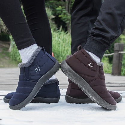 Feylina | Bottes Imperméables Coton & Fourrure