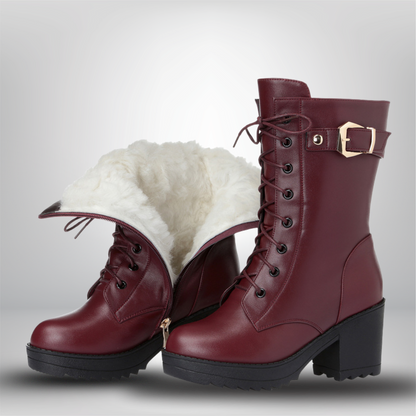 FEYLINA  | Bottes Martin en Cuir Classiques