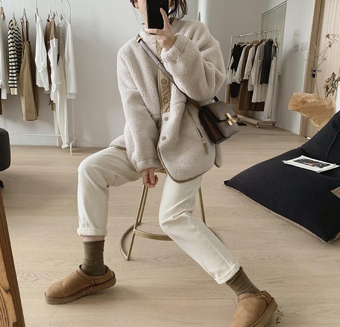 FEYLINA | Manteau Douillet en Laine d’Agneau