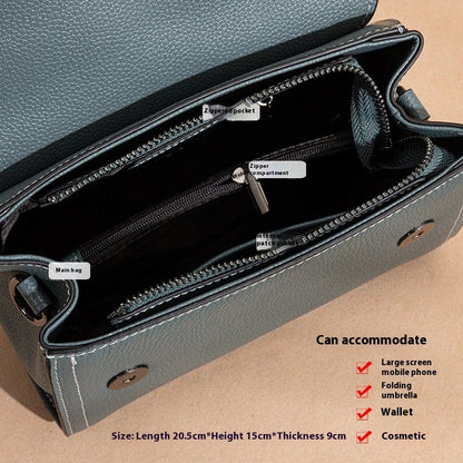 FEYLINA | Sac porté travers en cuir véritable