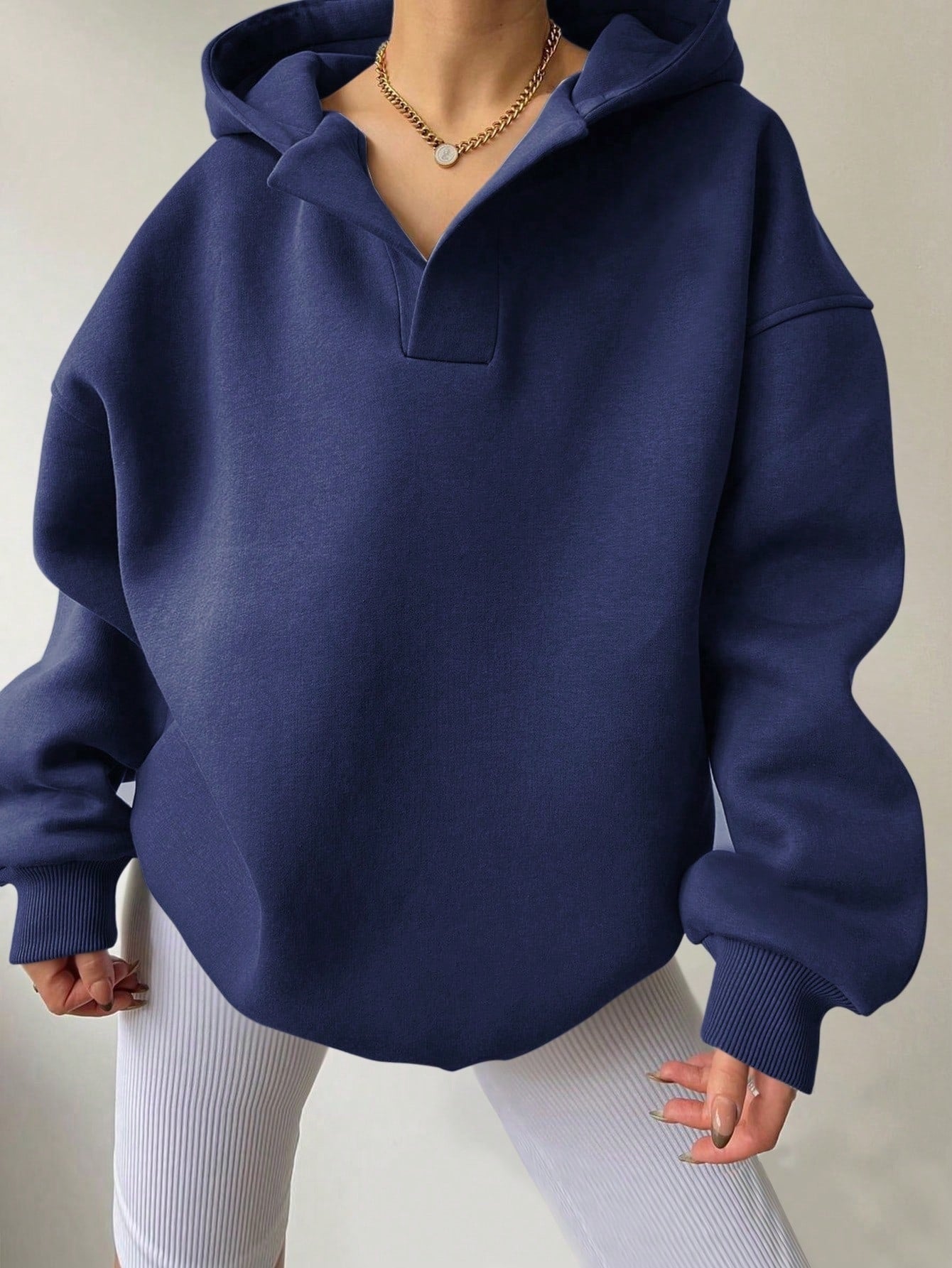 FEYLINA  | Sweat à Capuche Oversize à Manches Longues
