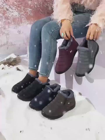 Feylina | Bottes Imperméables Coton & Fourrure